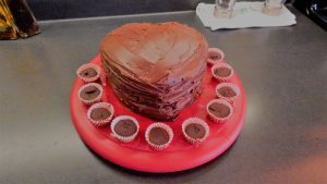 Heart cake