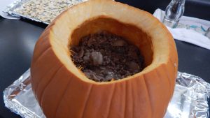 Dinner in a Pumpkin
