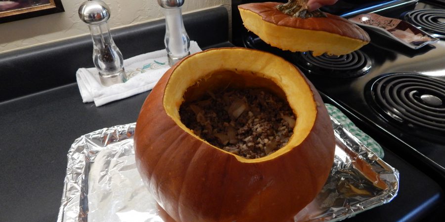 Dinner in a Pumpkin