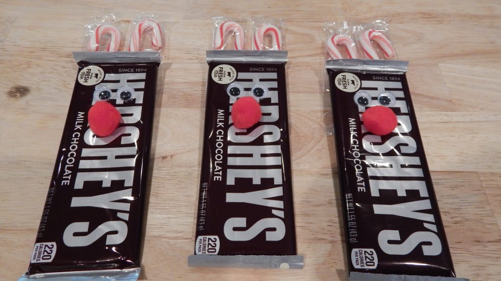 Hershey's reindeer