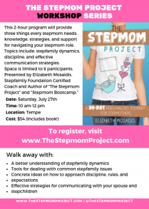 The Stepmom Project July Workshop