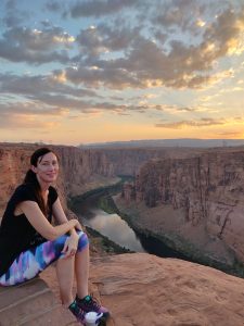 Ecotherapy: sunset in Page, AZ