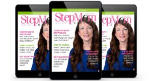 Cover girl of August 2022 issue of StepMom Magazine