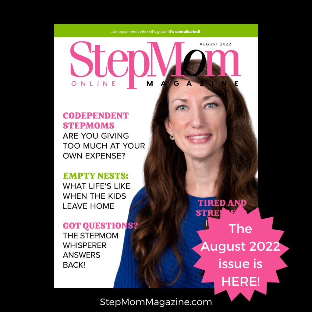 Cover girl of StepMom Magazine